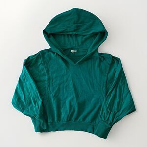 Anthropologie Pilcro Womens Hoodie Size Small Top Green Long Sleeve Tunic